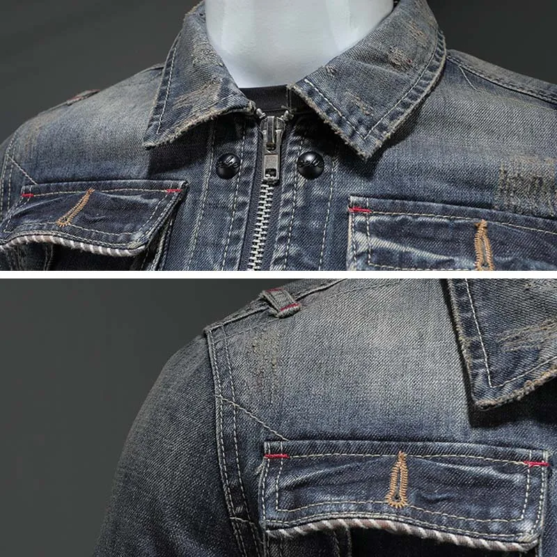Romualdo® | Vintage Denim Jacket - Image 7