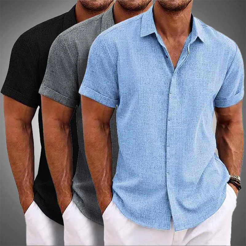 Rómulo | Damien Classic Summer Linen Shirt - Image 4