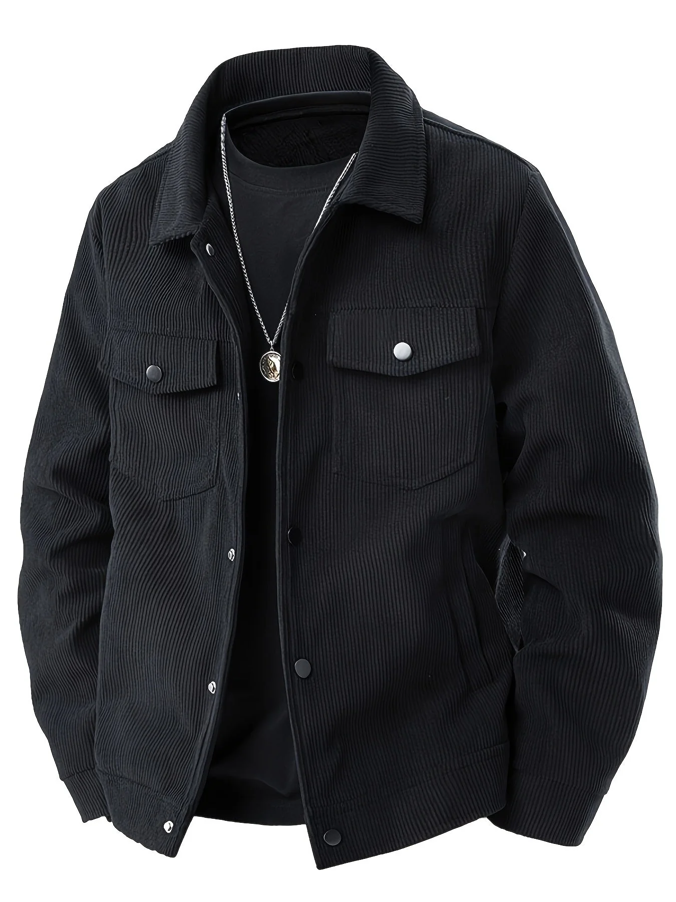 Romulus | Elegant Ribbed Jacket - Image 5