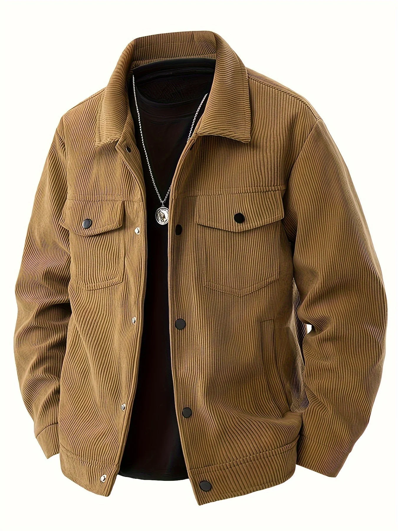 Romulus | Elegant Ribbed Jacket - Image 6