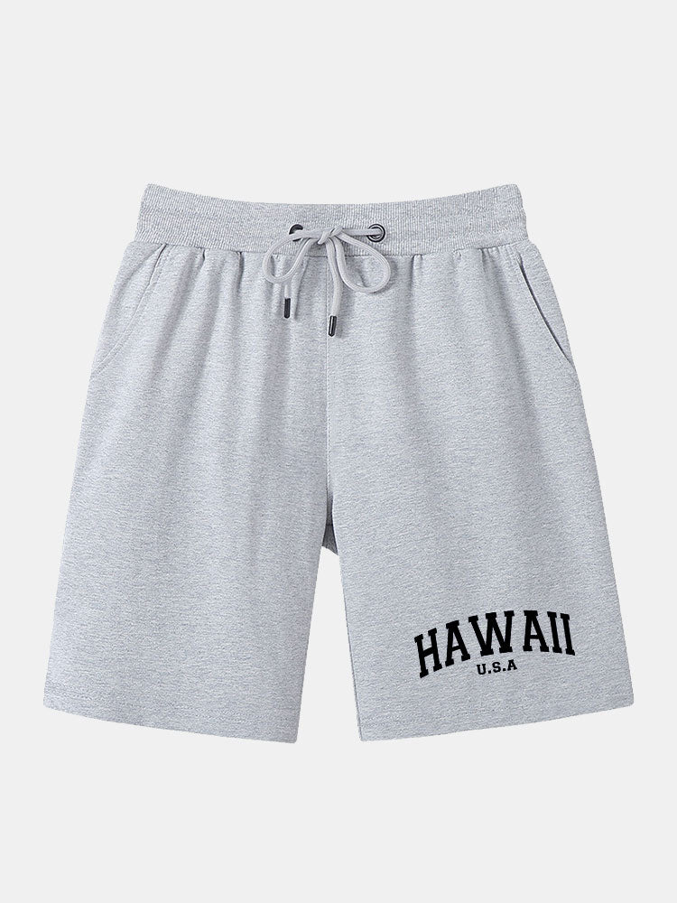 Romulus | Hawaii Print Mid Length Shorts - Image 2