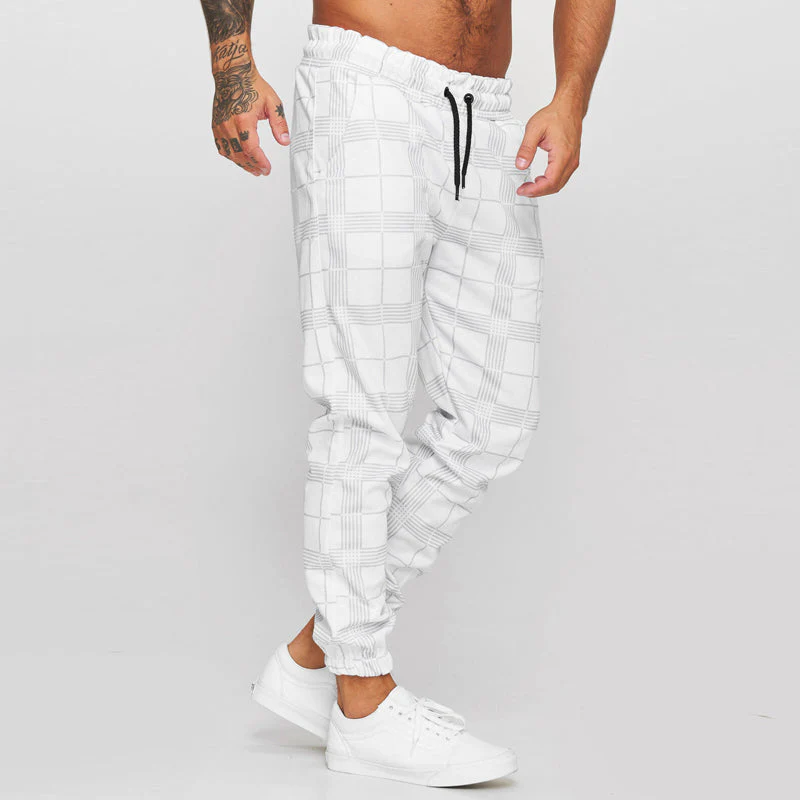 Ron® | Men'S 3D Digital Plaid Pants - Image 2