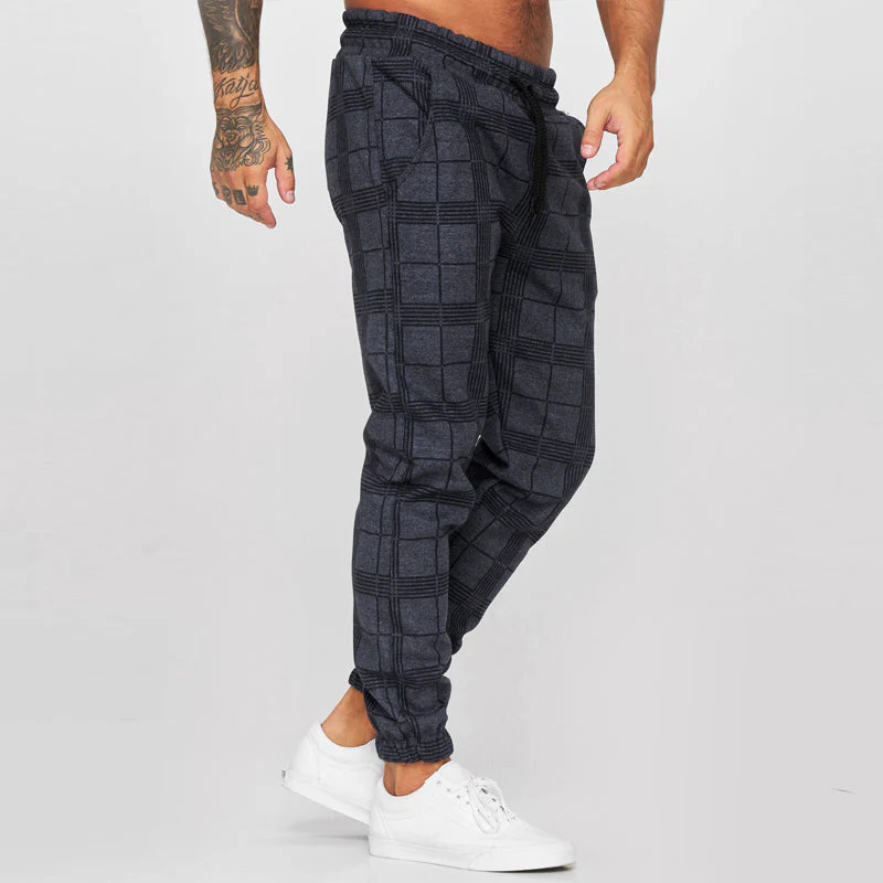 Ron® | Men'S 3D Digital Plaid Pants - Image 4