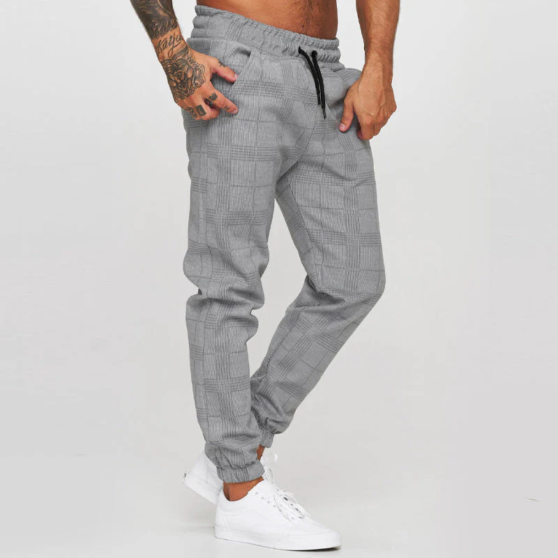Ron® | Men'S 3D Digital Plaid Pants - Image 5