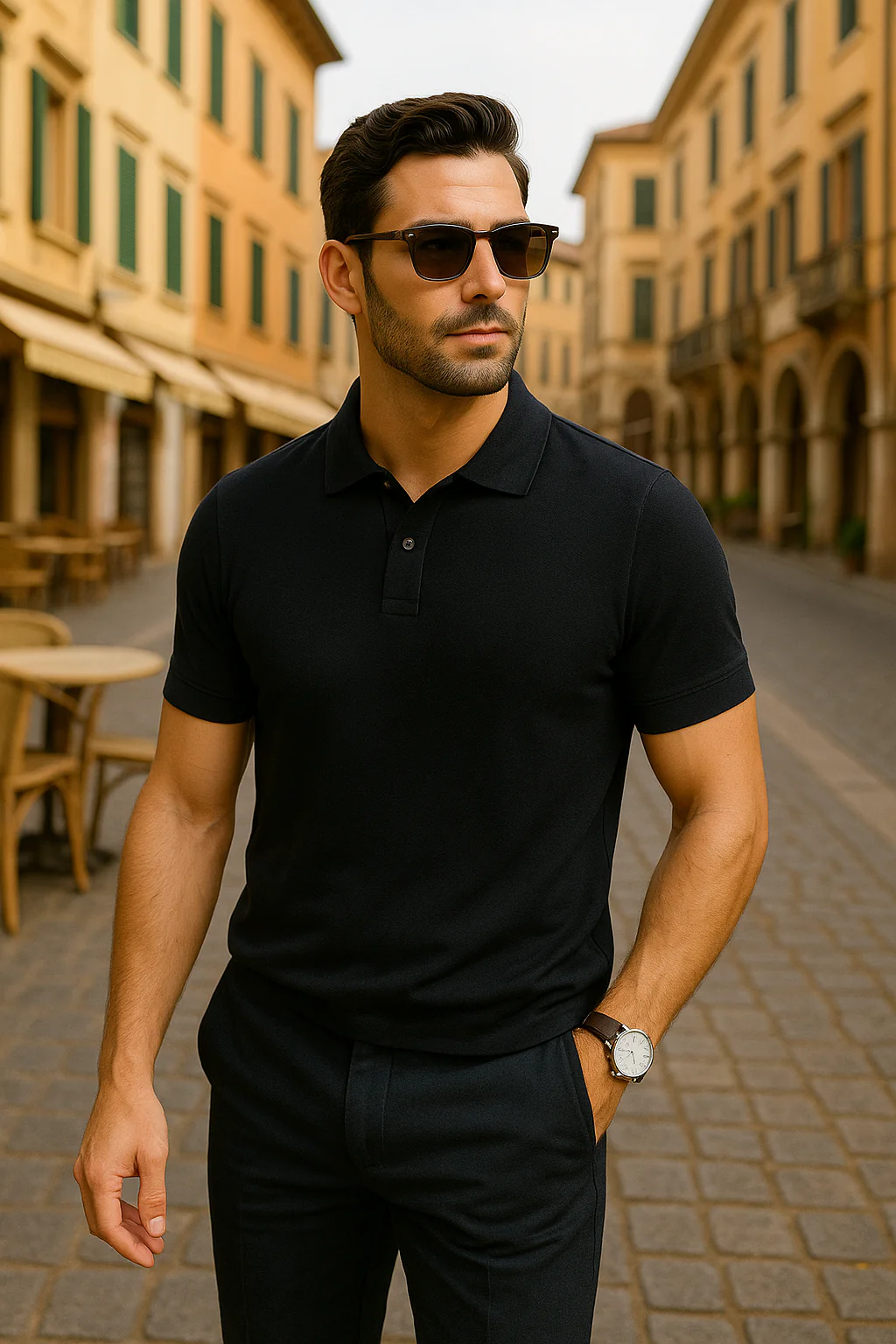 Ronald® | Premium Cotton Polo For A Refined Style - Image 2