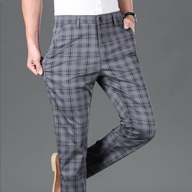 Ronan | Business Check Pants - Image 7