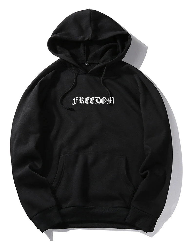Ronan | Letter Wings Back Print Hoodie - Image 7