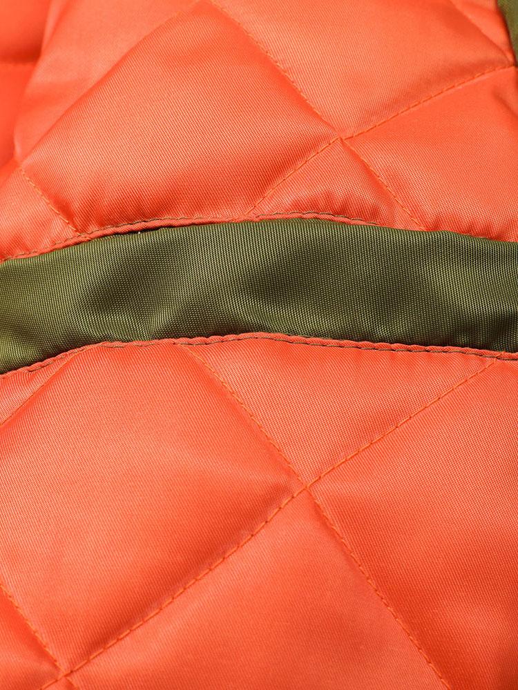 Ronan | Quilted Lined Bomber Jacket With Faux Fur Collar - Image 12