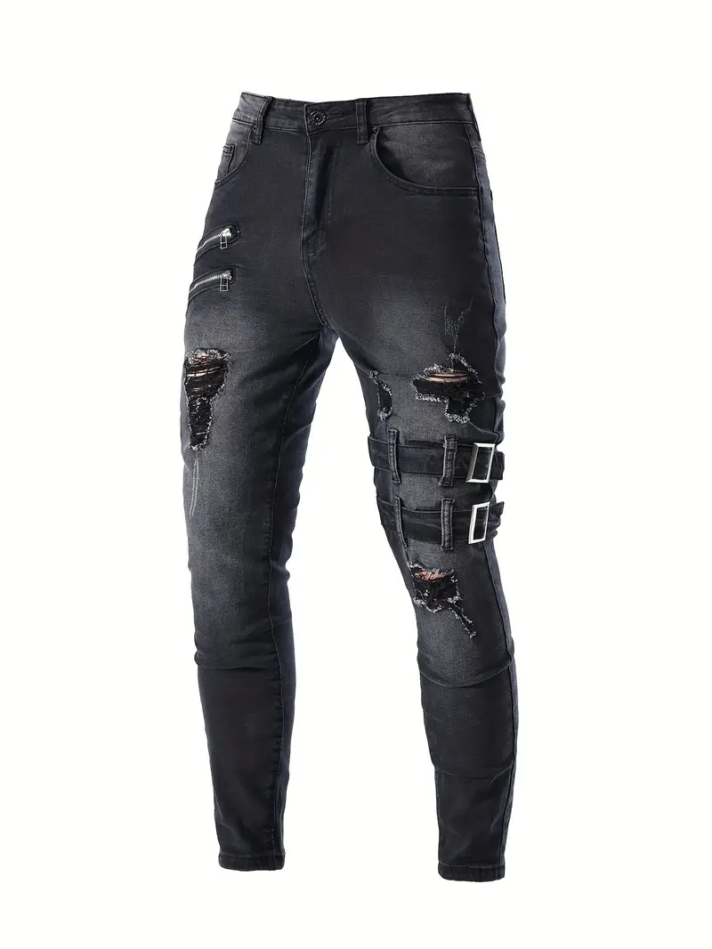Rosendo® | Casual Biker Jeans For Men