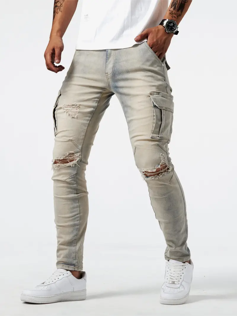 Ross® | Casual Cargo Jeans In Street Style For Men - Image 8