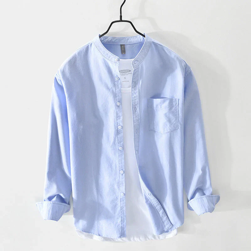 Ross® | Minimal Collar Shirt - Image 2