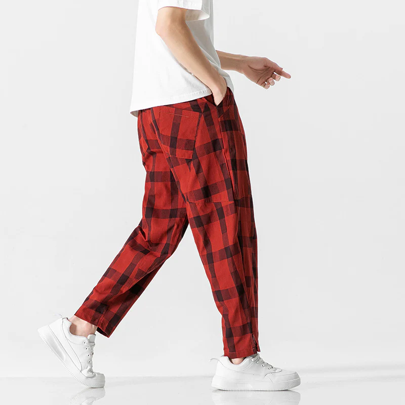 Rowan® | Tapered Check Pants - Image 2