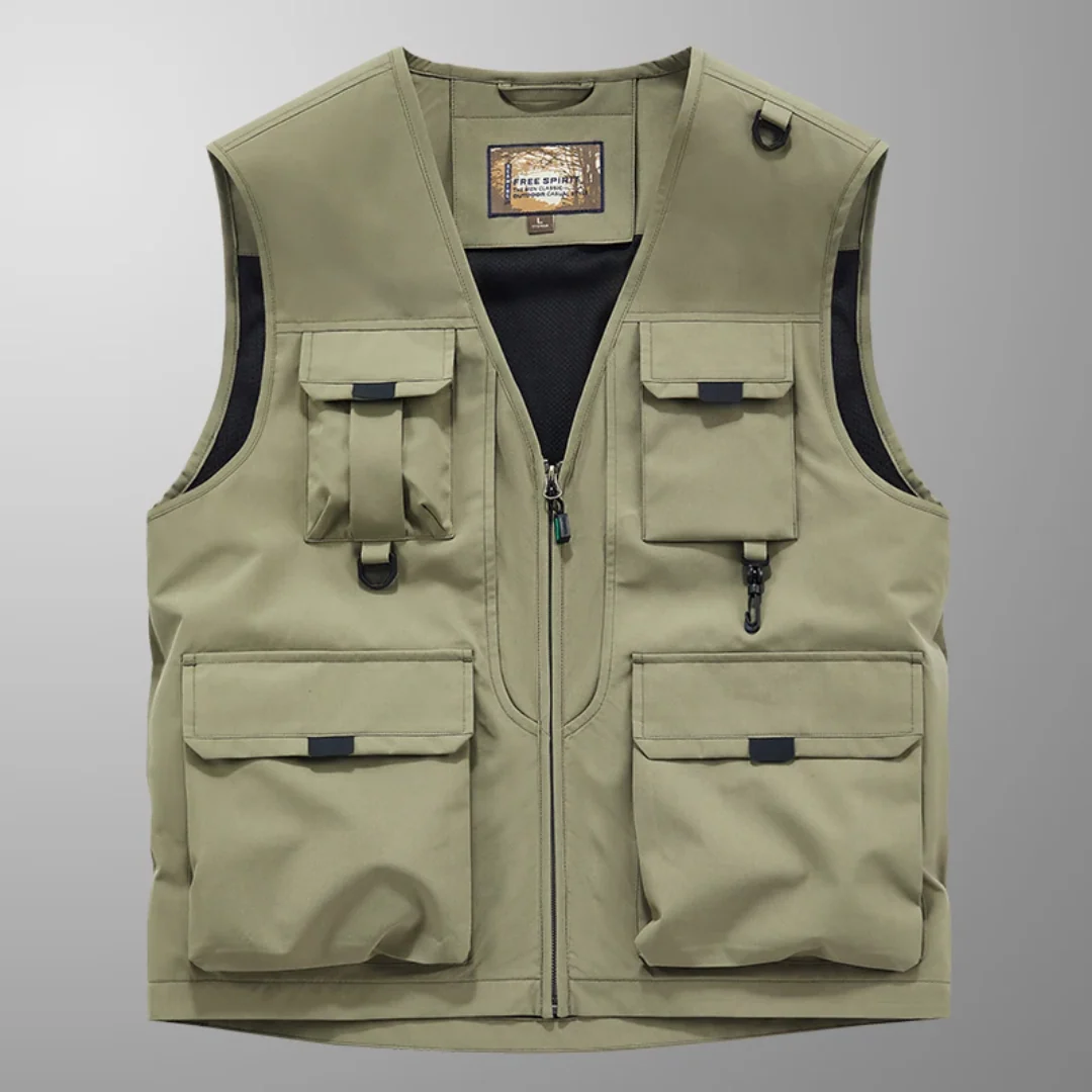 Rowan | Stylish and casual cargo vest - Image 3