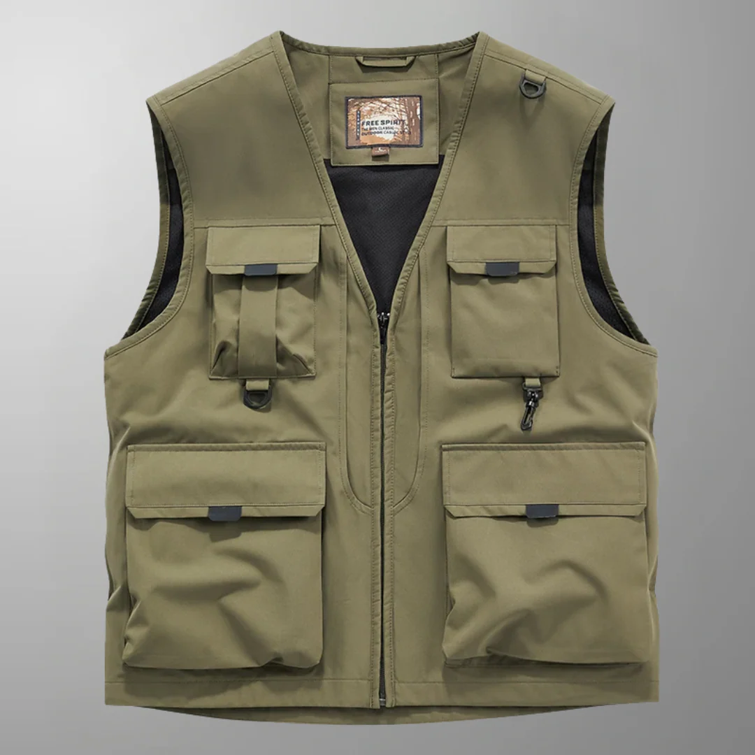 Rowan | Stylish and casual cargo vest - Image 6
