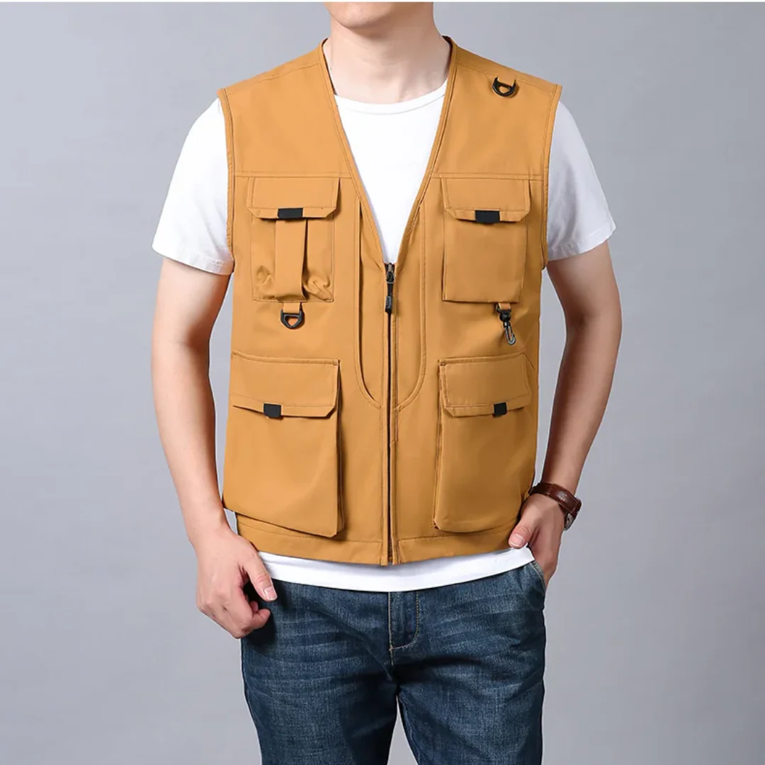 Rowan | Stylish and casual cargo vest - Image 8