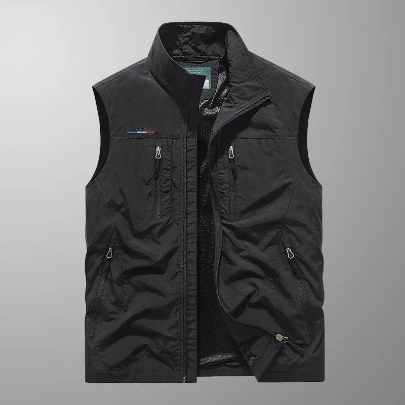 Royce | Lightweight, breathable cargo vest with multiple pockets - Image 2