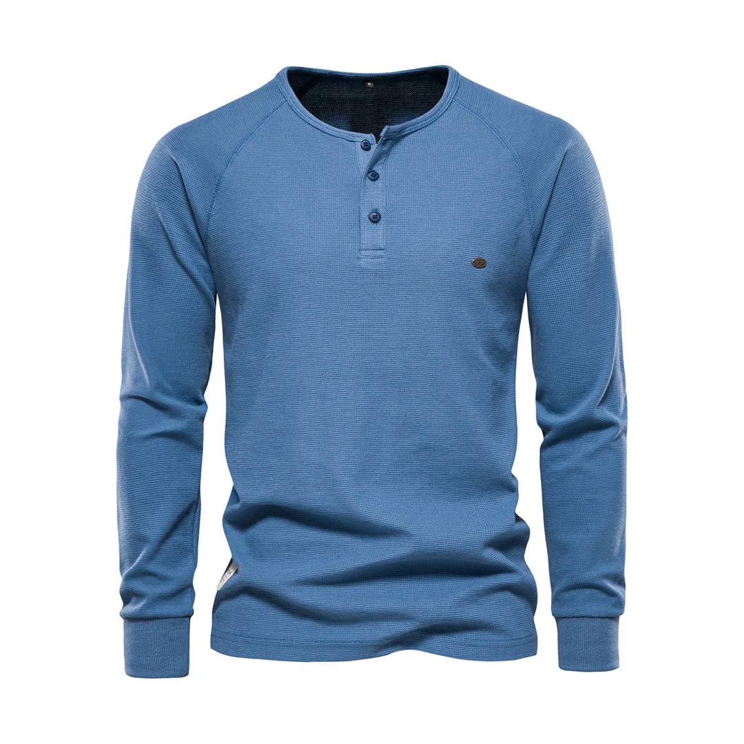 Ruan | Men's long-sleeved shirt - Versatile and comfortable - Image 3