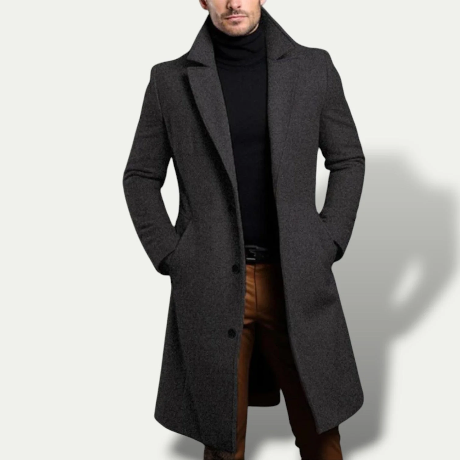 Ruan | Stylish long trench coat - Image 2