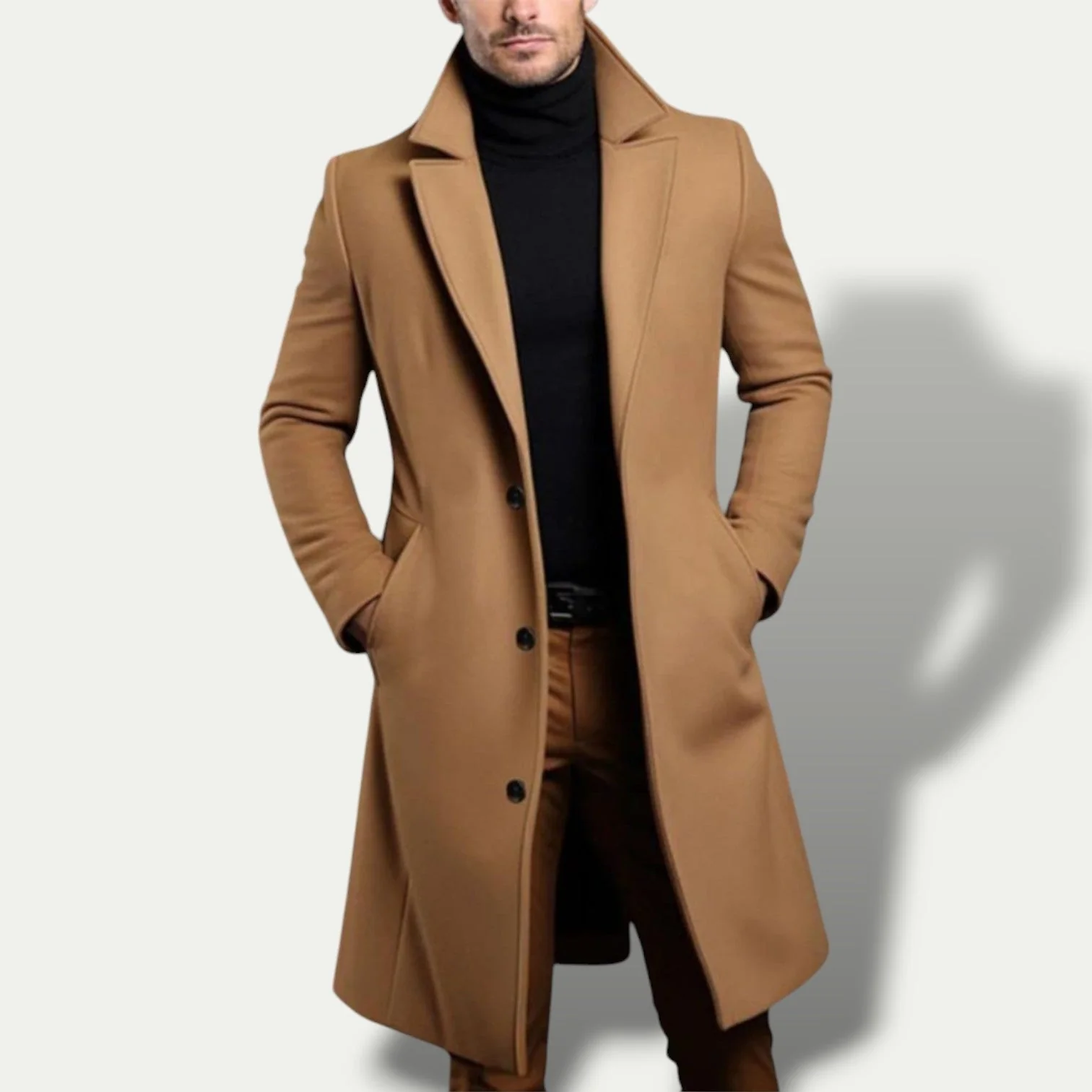 Ruan | Stylish long trench coat - Image 3