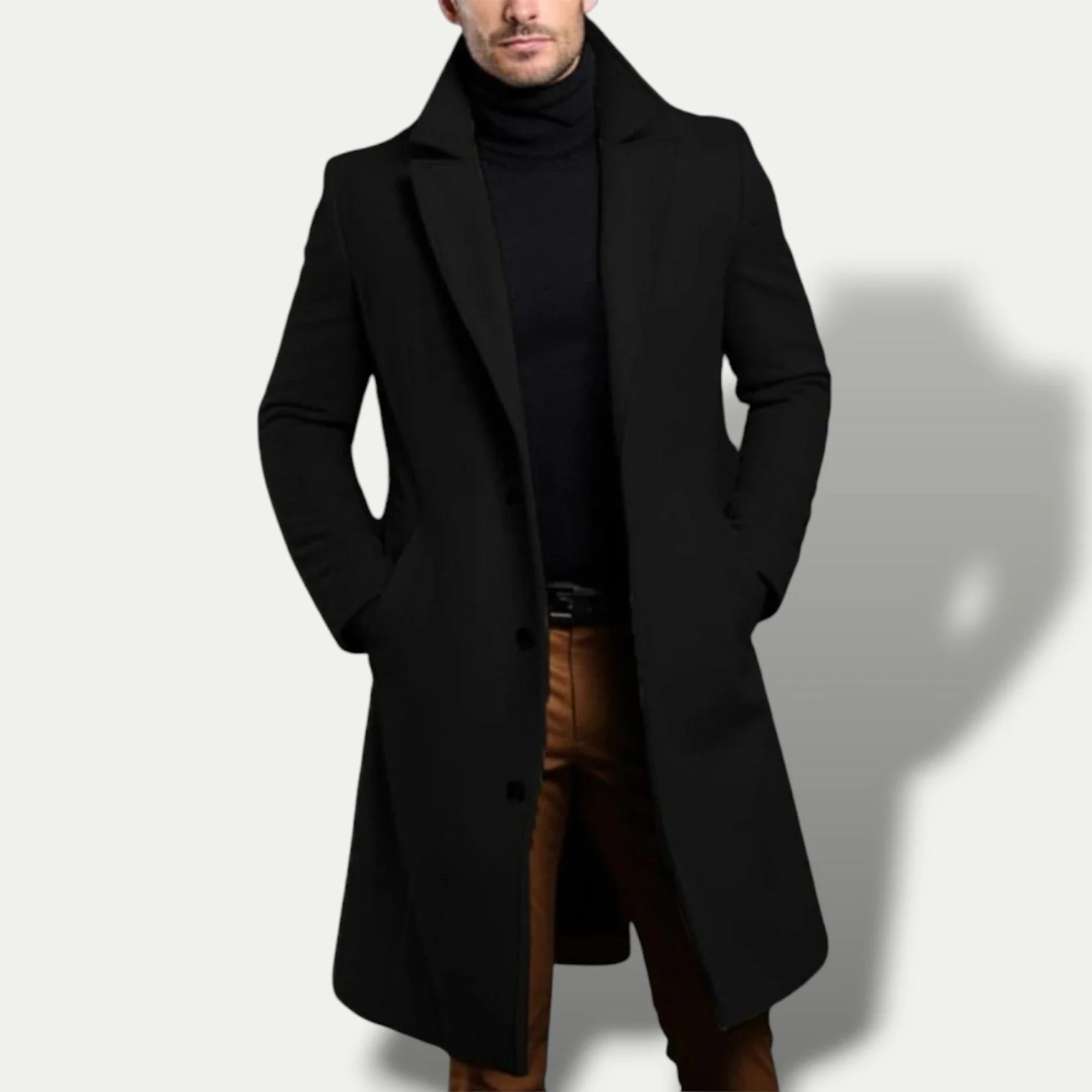 Ruan | Stylish long trench coat - Image 4