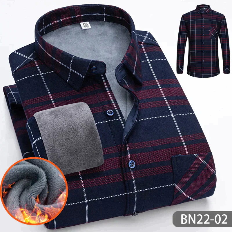 Rubén® | Casual, Thick, Warm Men'S Shirt For Autumn