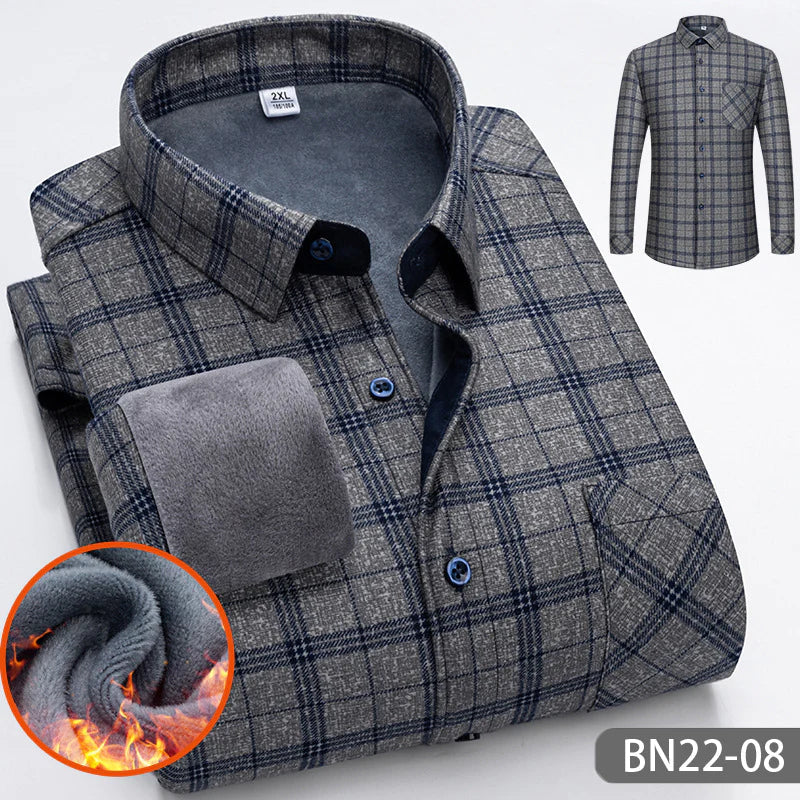 Rubén® | Casual, Thick, Warm Men'S Shirt For Autumn - Image 4