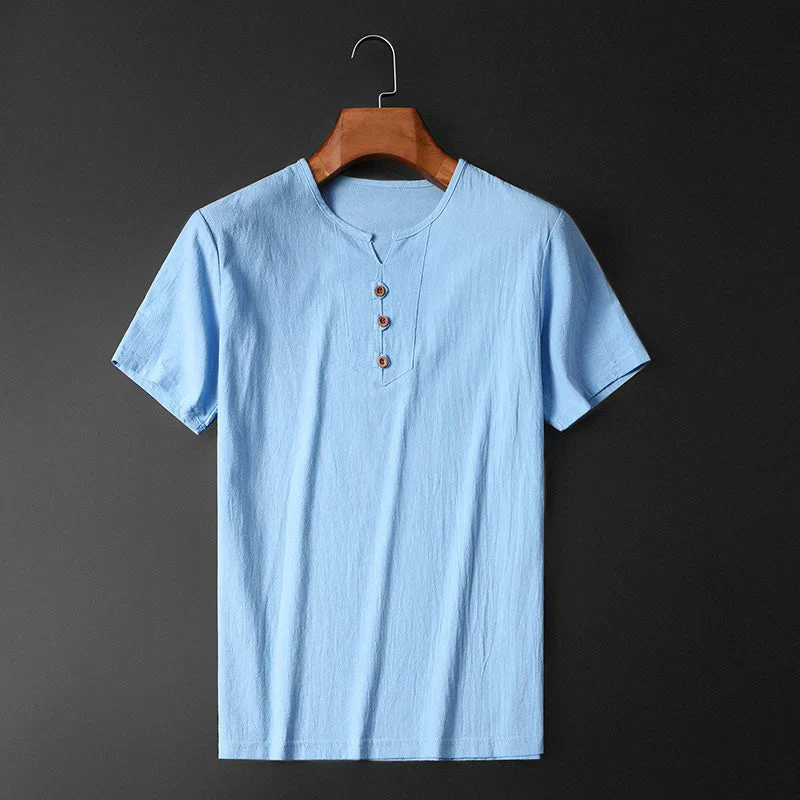 Rubén® | Cotton and linen T-Shirt - Image 7