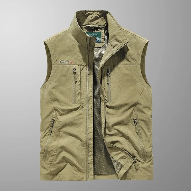 Rudy | Breathable cargo vest with multiple pockets - Image 4