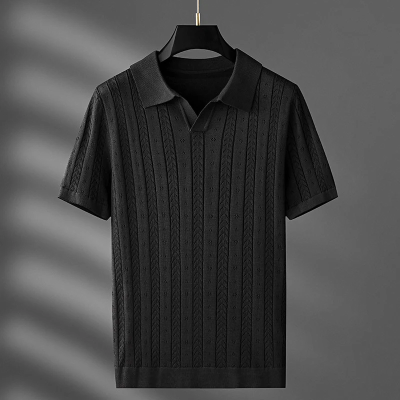Rufino® | Knit Polo Shirt - Image 2
