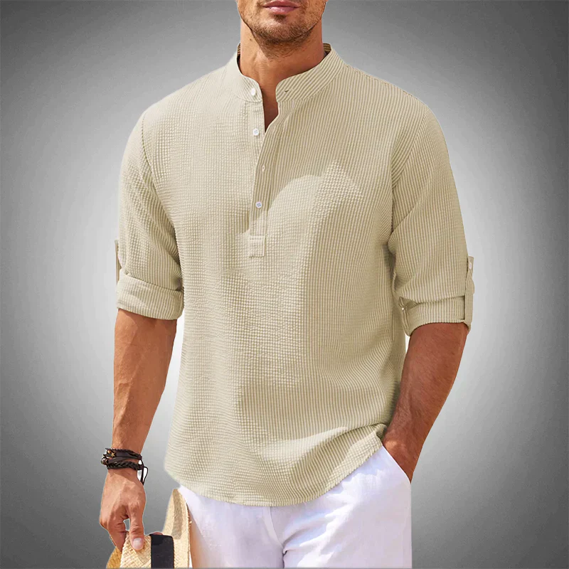 Rufo | Elegant men's shirt made of cotton, easy-iron - Image 5