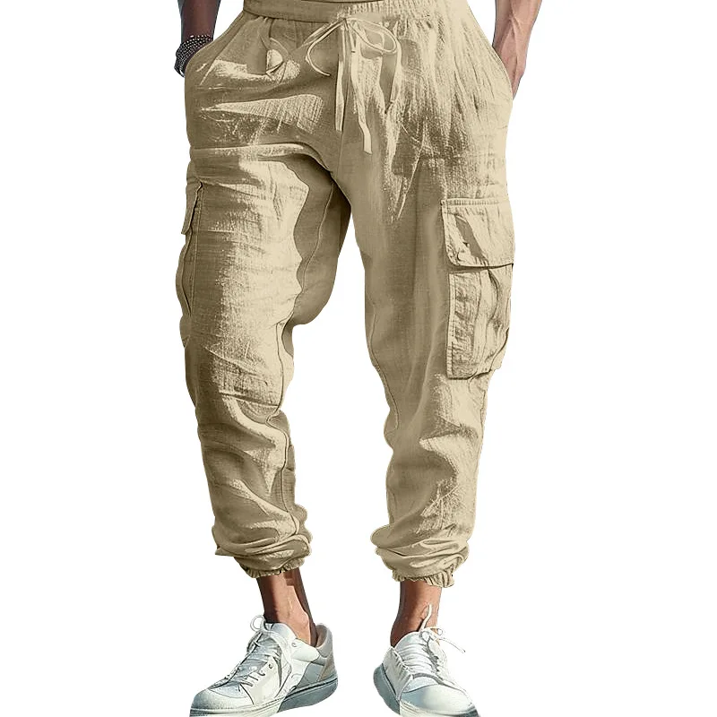 Russell® | Linen Cargo Pants - Image 2