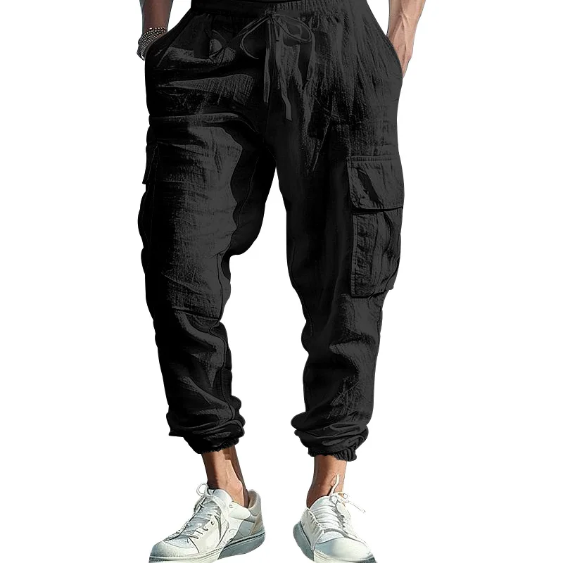 Russell® | Linen Cargo Pants - Image 3