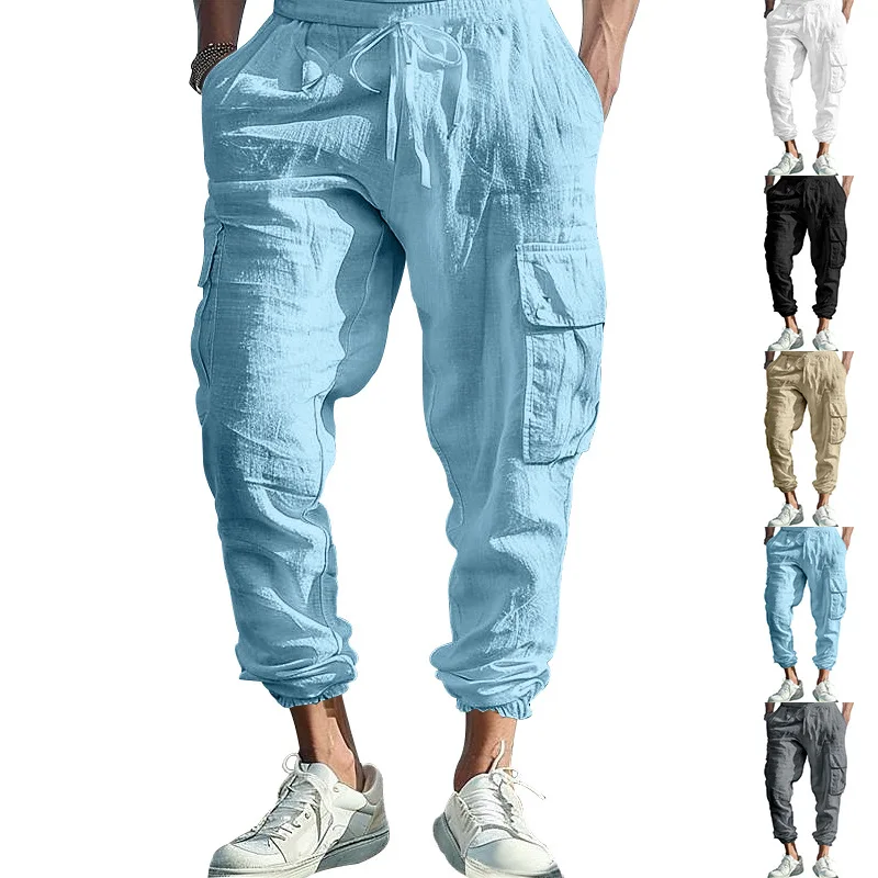 Russell® | Linen Cargo Pants - Image 7
