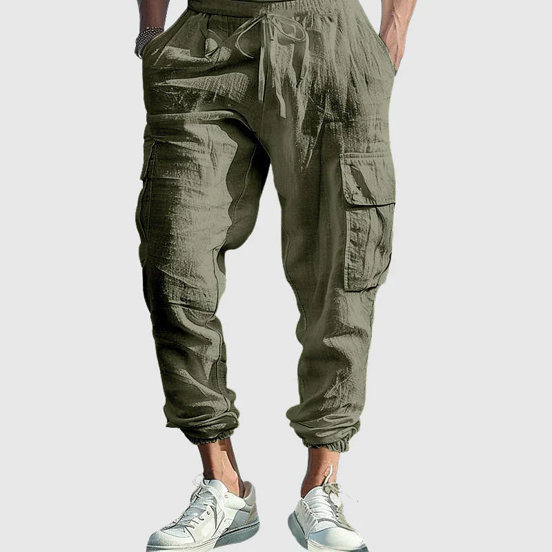 Russell® | Linen Cargo Pants - Image 8