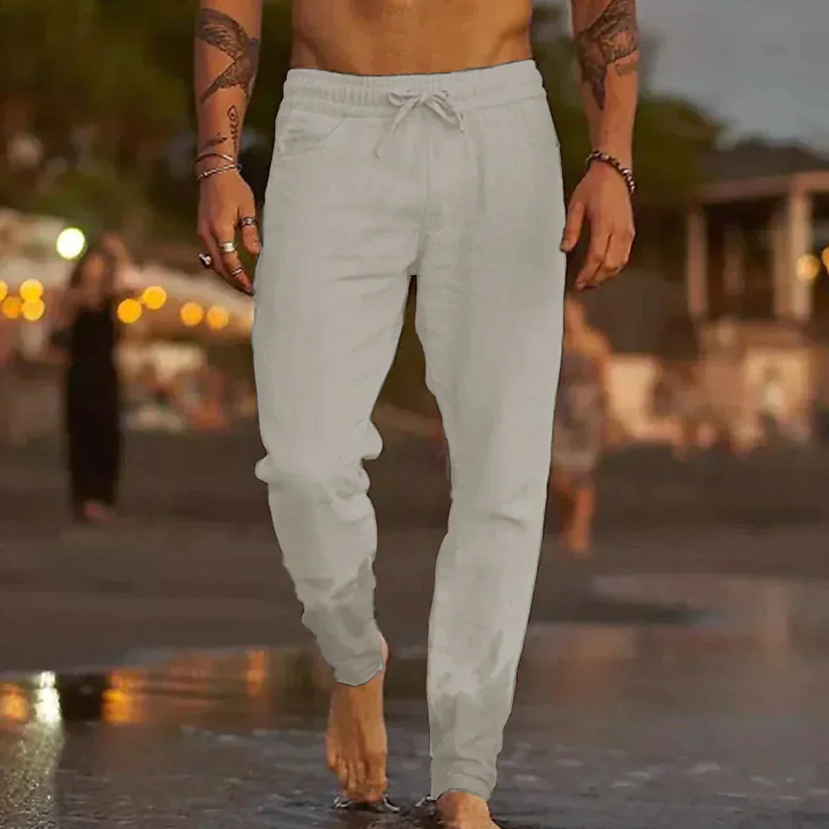 Ryan® | Linen Beach Pants - Image 3