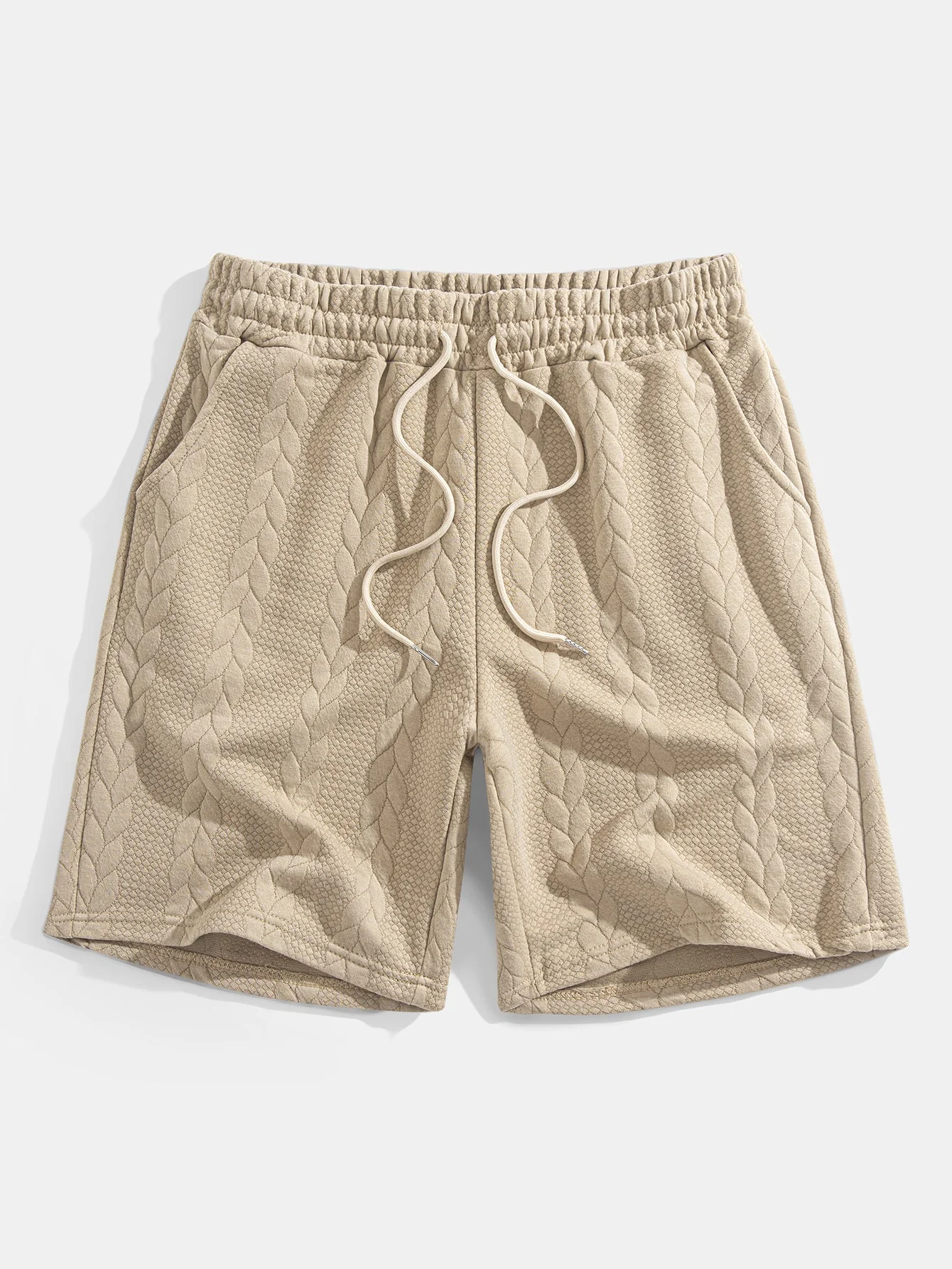 Ryan® | Relax Fit Mid-Length Sleeve Twist Jacquard T-Shirt & Shorts - Image 11