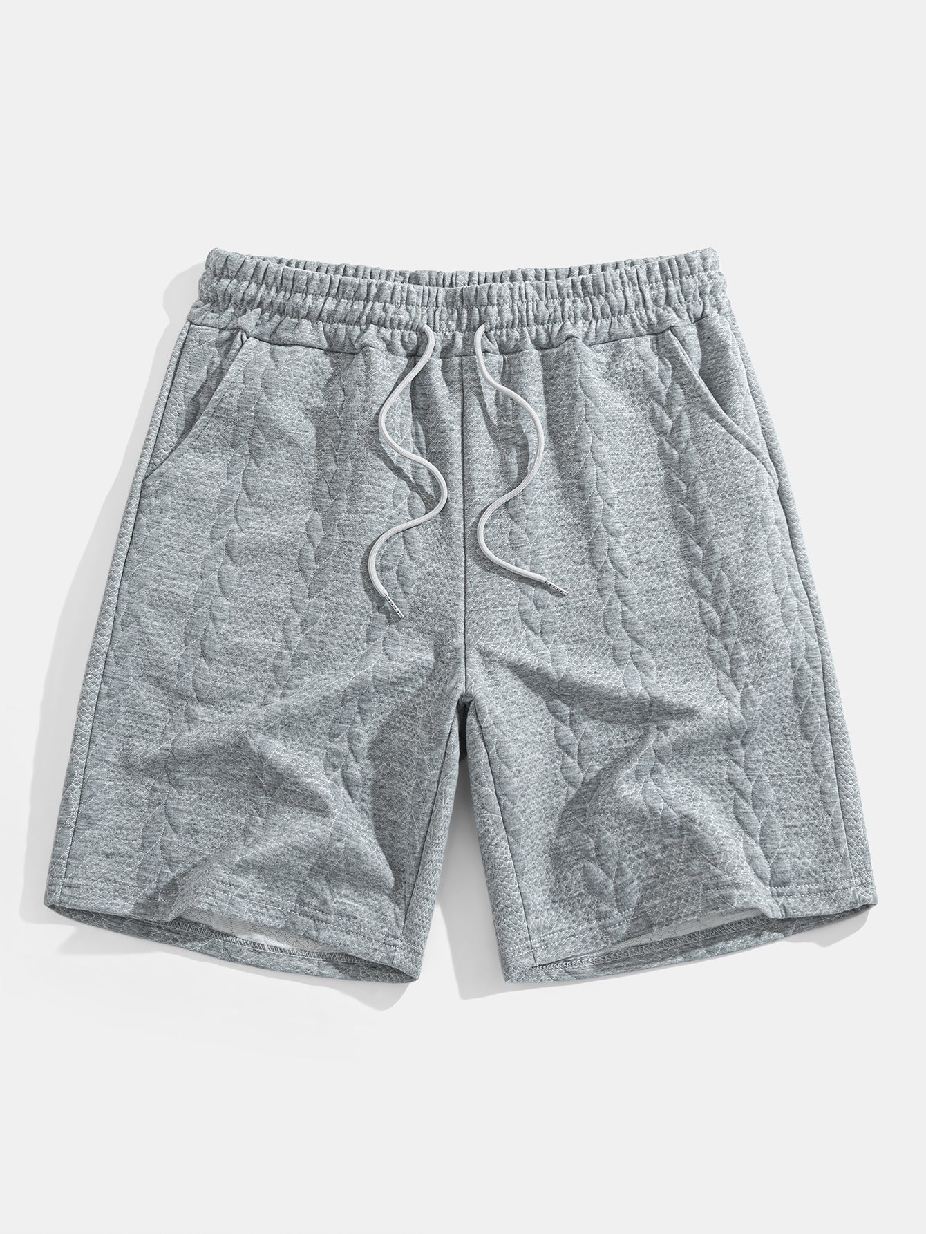 Ryan® | Relax Fit Mid-Length Sleeve Twist Jacquard T-Shirt & Shorts - Image 17