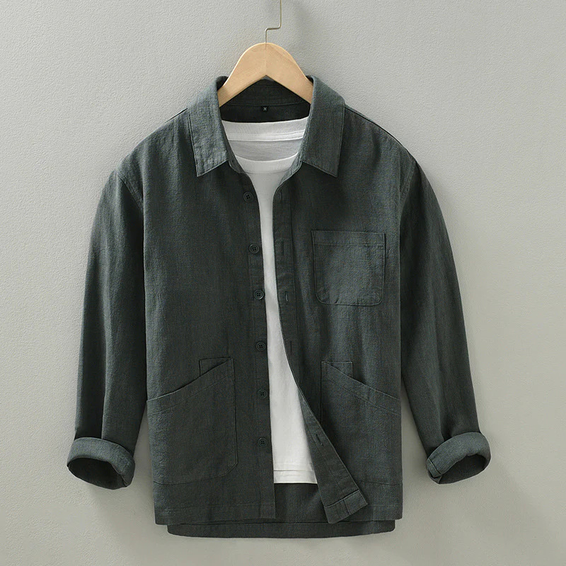 Ryan | Alessio Linen Shirt - Image 2