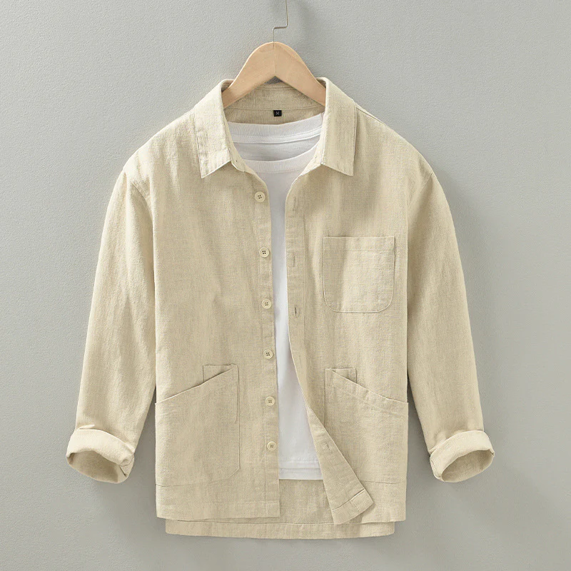 Ryan | Alessio Linen Shirt - Image 4