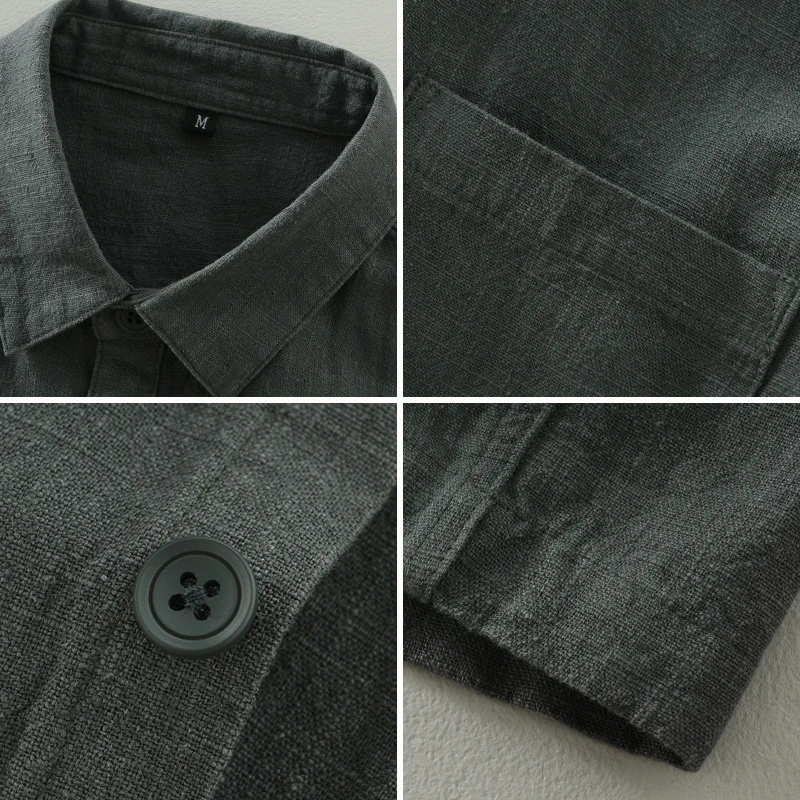 Ryan | Alessio Linen Shirt - Image 7
