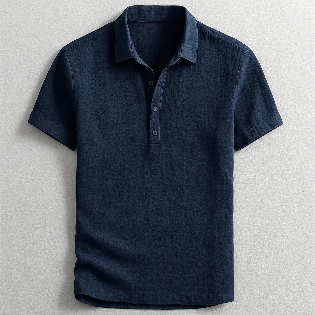Ryan | LINEN POLO - Image 2