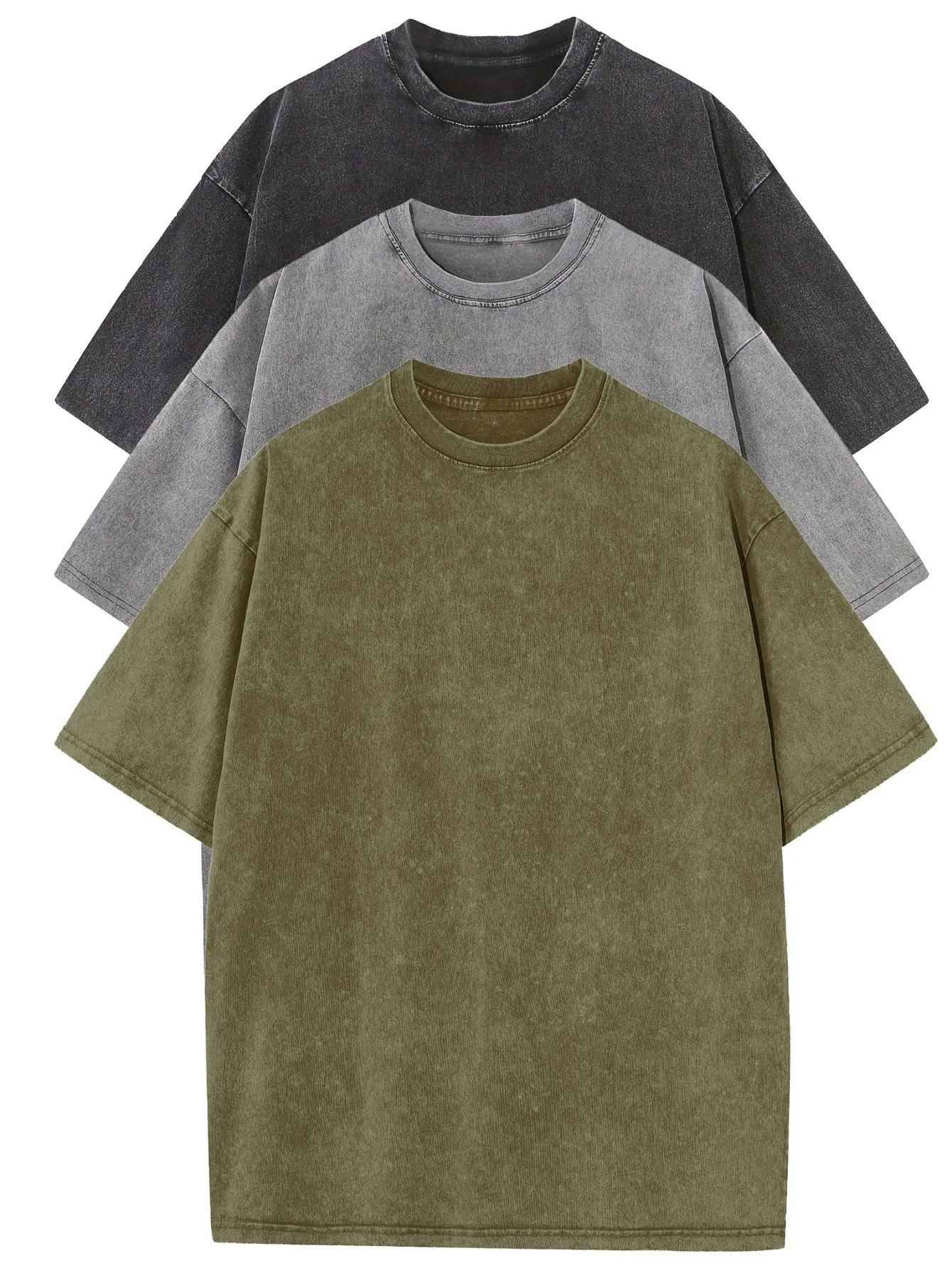 Ryker | Casual Cotton Oversized Tee   - 3-Pack - Image 6