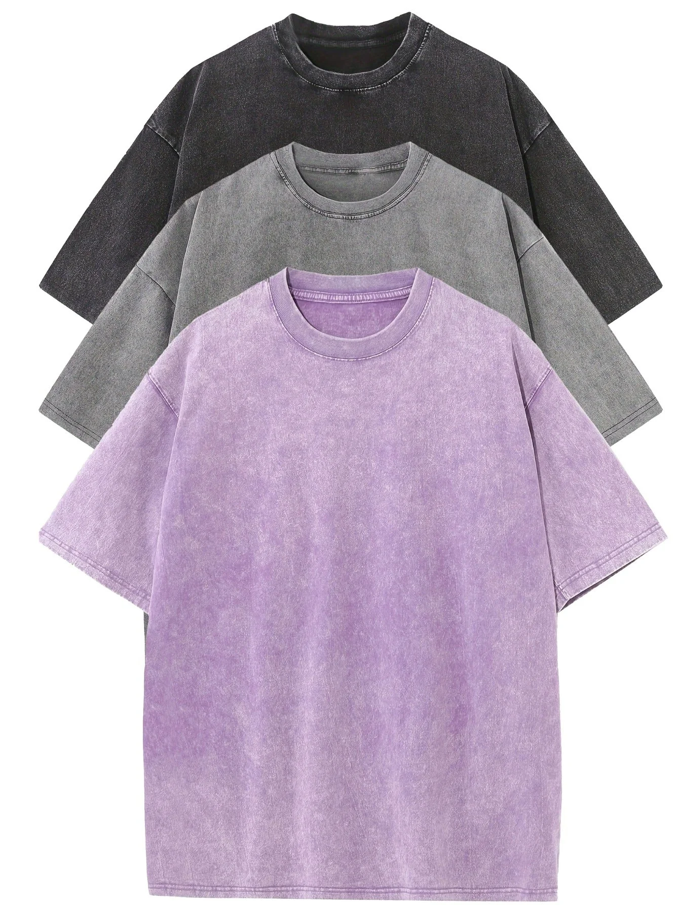 Ryker | Casual Cotton Oversized Tee   - 3-Pack - Image 7