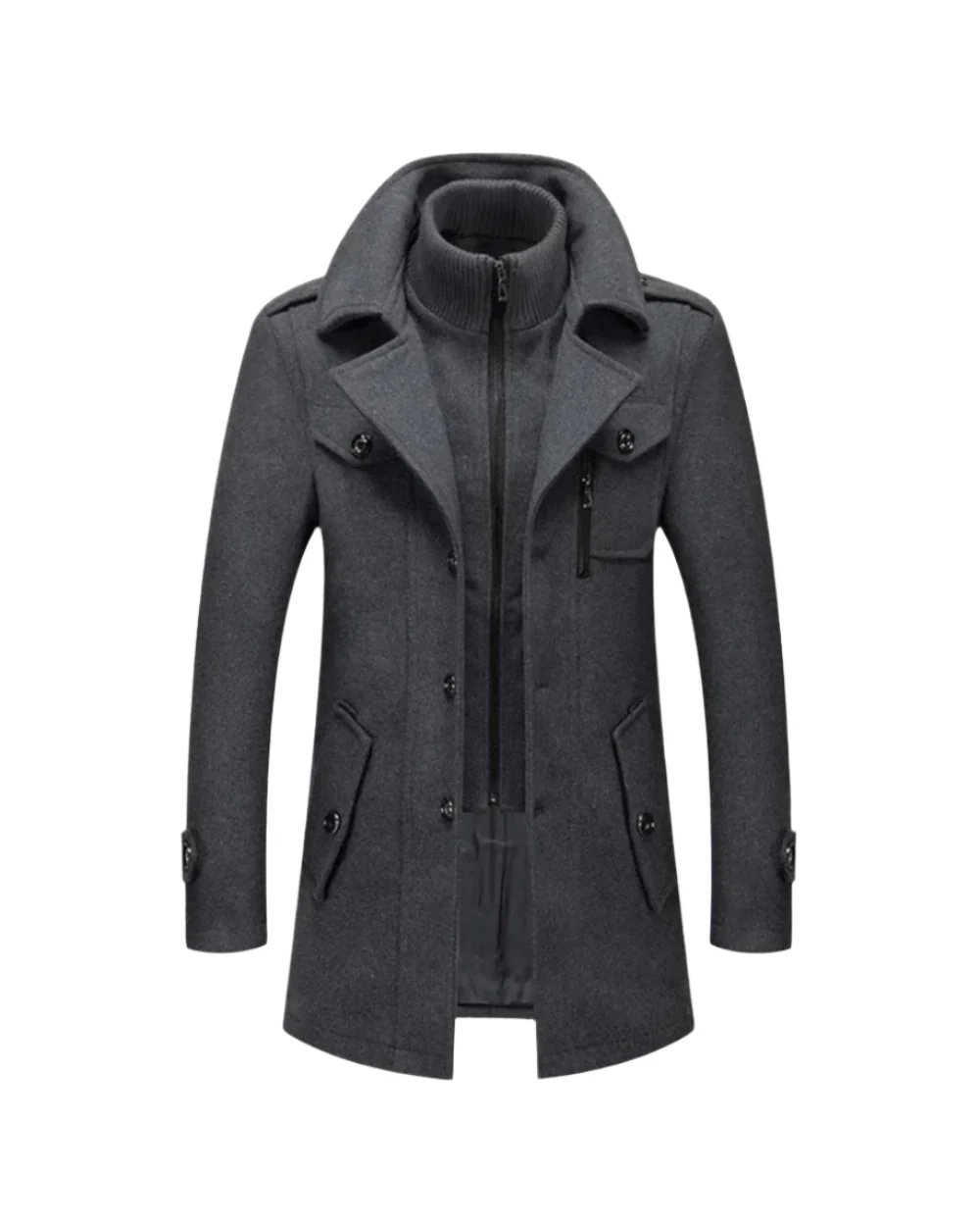 Rylan | Giuseppe Warm Winter Coat - Image 3