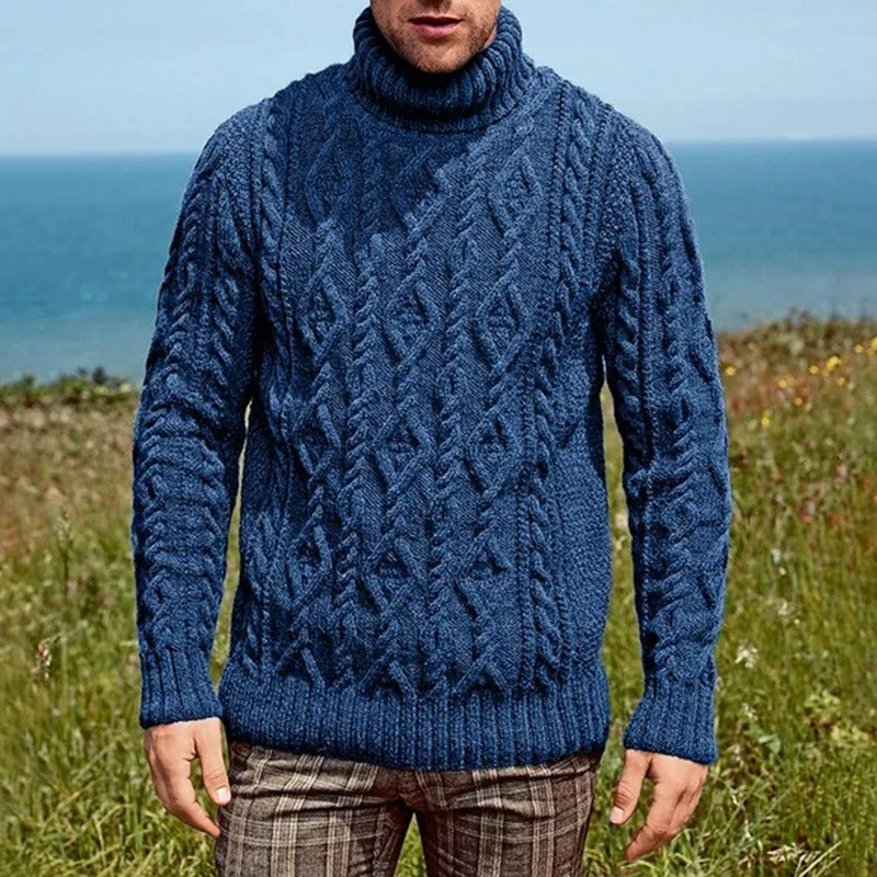 Salvador® | Knitted Turtleneck Sweater - Image 2