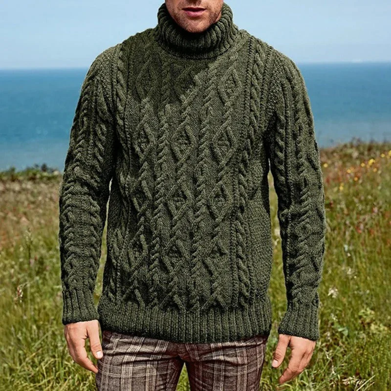 Salvador® | Knitted Turtleneck Sweater - Image 3