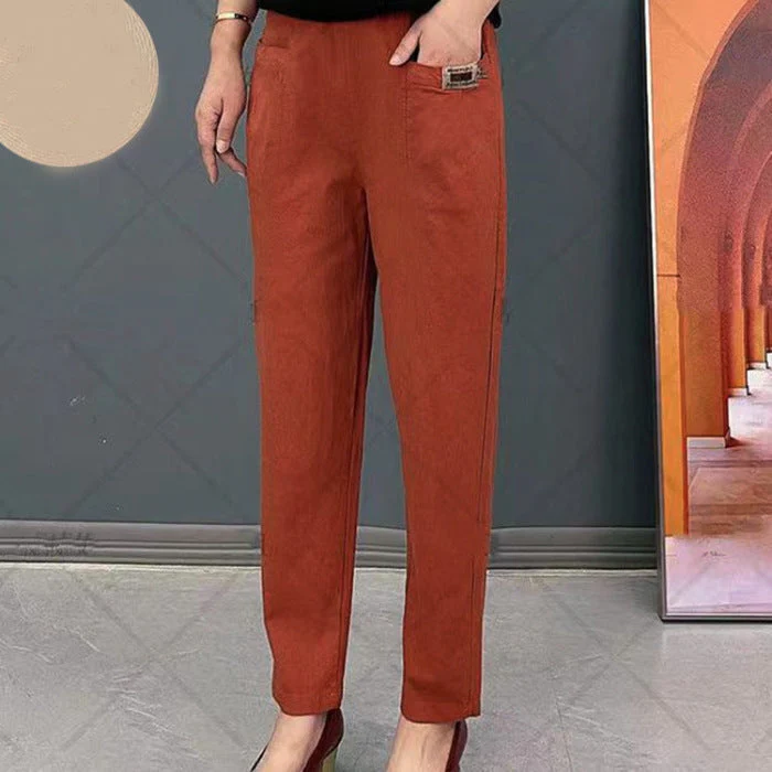 Salvador® | Women's Cotton Pants - Image 4