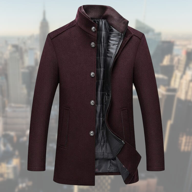 Salvio | High-quality men's winter coat with vest - warm and stylish - Image 4