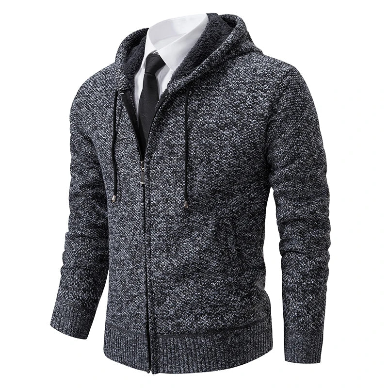 Sam | Fleece Zip-Up Cardigan - Image 2