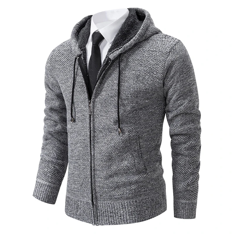 Sam | Fleece Zip-Up Cardigan - Image 3